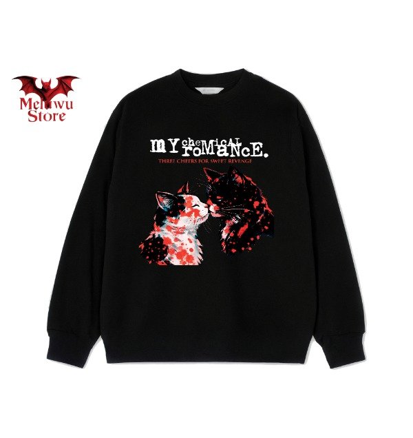 Producto - Buzo MCR three cheers gatitos