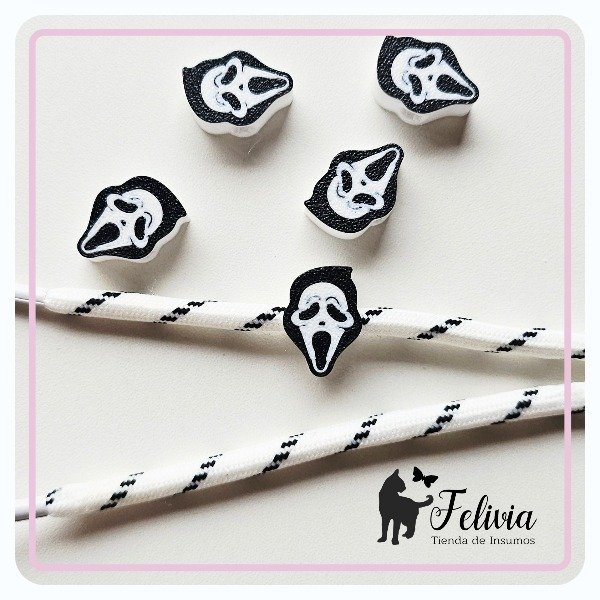 Producto - Charms 3D x 5u. Scream