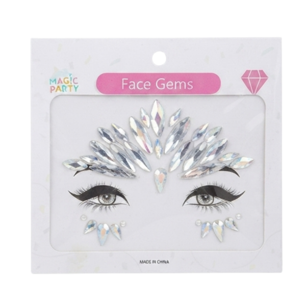 Producto - Gemas adhesivas para rostro x unidad - 5