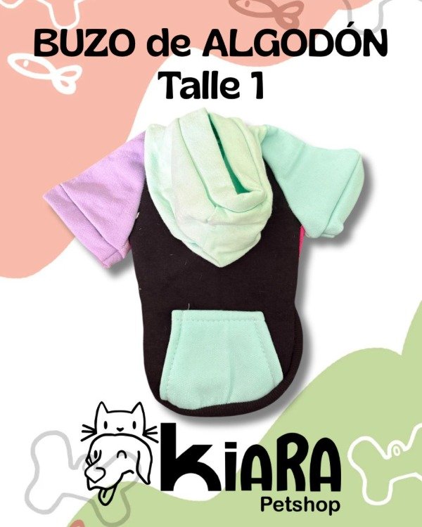 Producto - Buzo de Algodón para Perros Chicos o Gatos