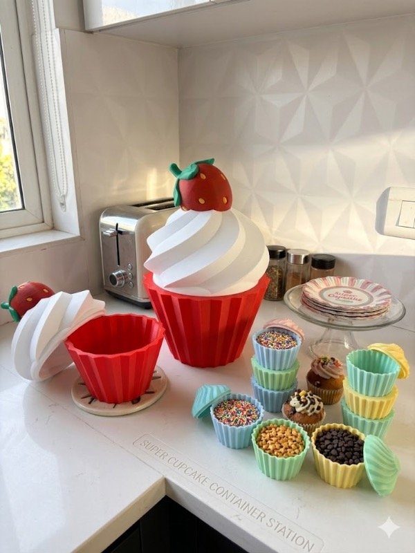 Producto - Contenedor cupcakes