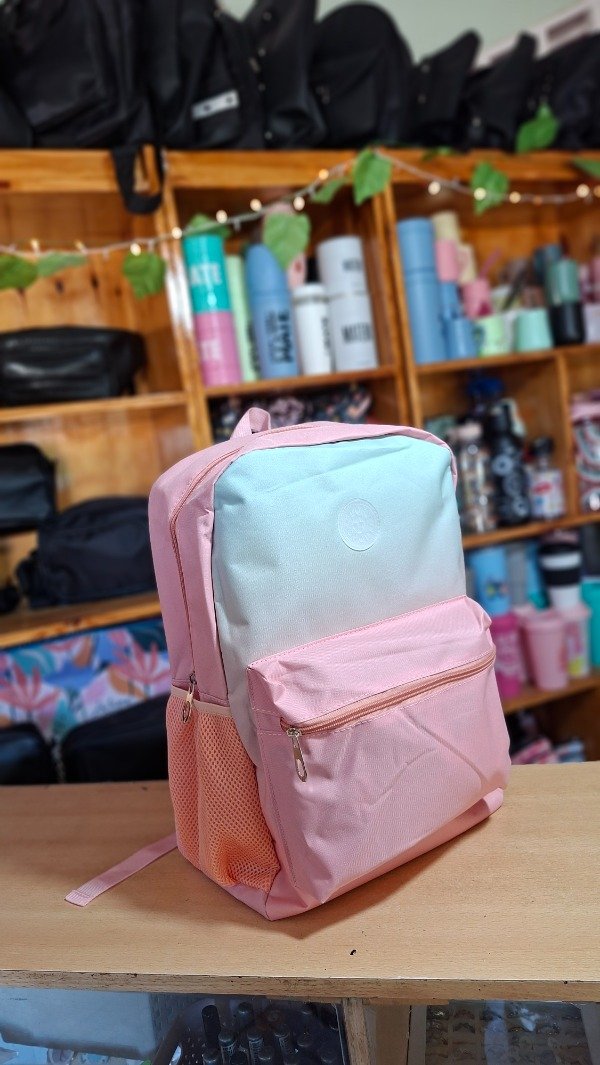 Producto - Mochila degrade salmón