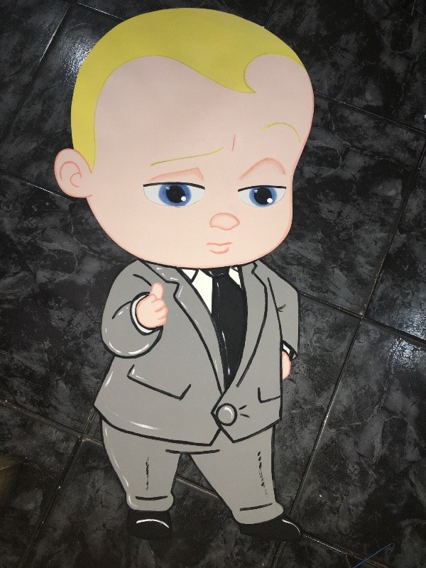 Producto - Figura de jefe en pañales 50 cm