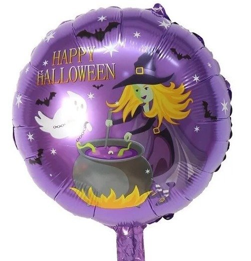 Producto - bruja caldero fantasma 18"