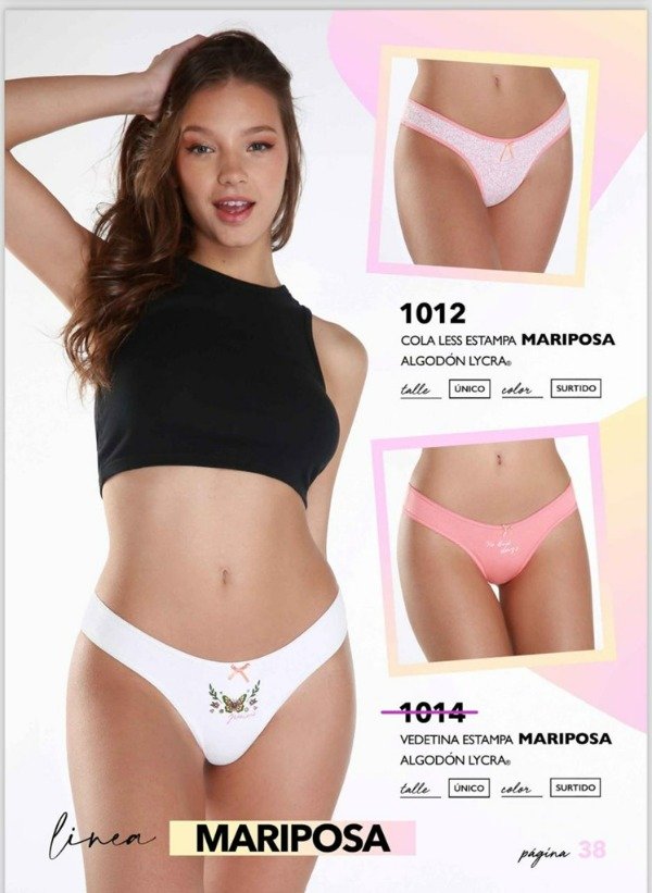 Producto - COLA LESS MARIPOSAS X 12