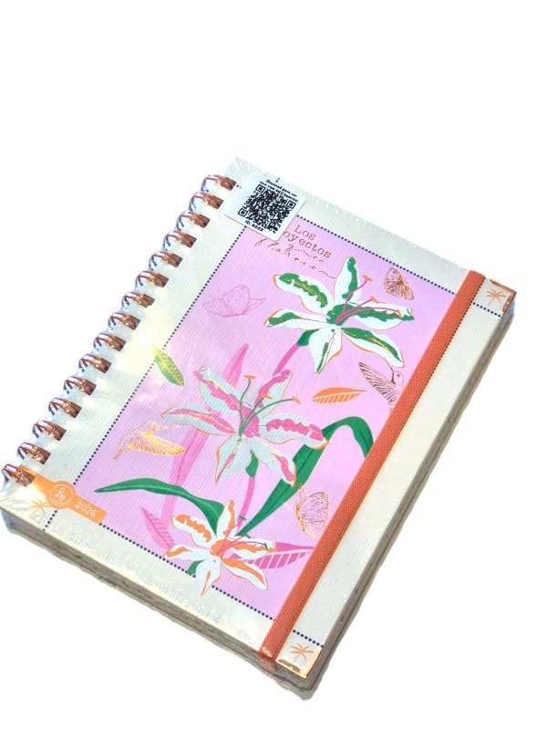 Producto - AGENDA 2026 15X21 TAPA DURA ANILLADA Y ELÁSTICO