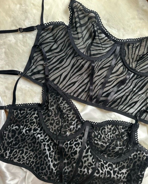 Producto - CORSET GLAM CEBRA