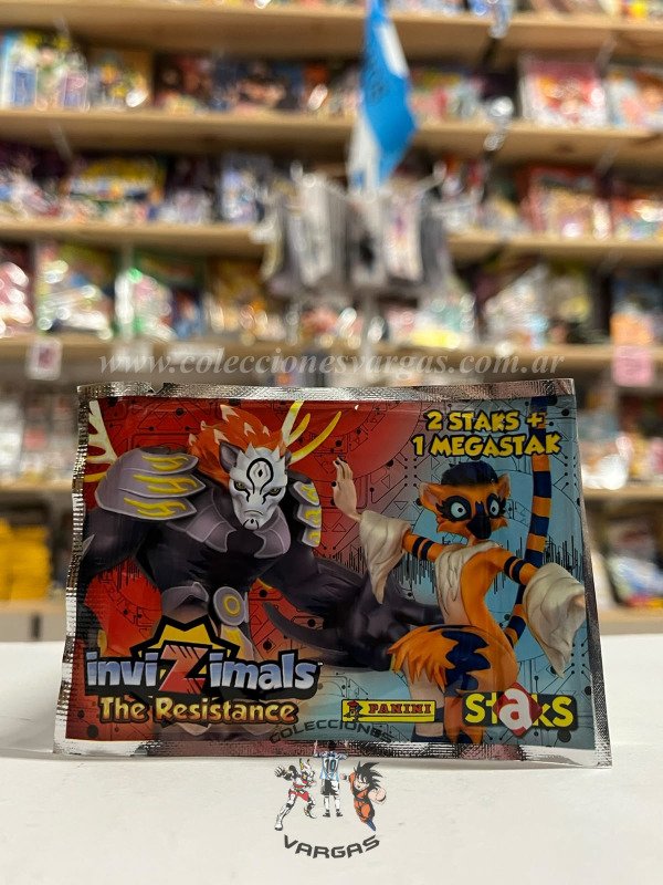 Producto - SOBRE INVIZIMALS THE RESISTANCE - CARTAS - 0