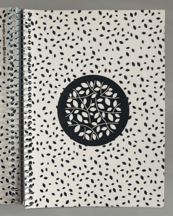 Producto - Cuaderno "HOJITAS" A5 tapa blanda