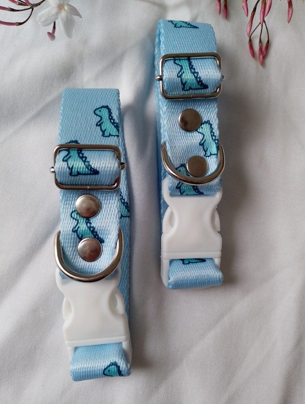 Producto - Collar Dino Baby Blue - 6