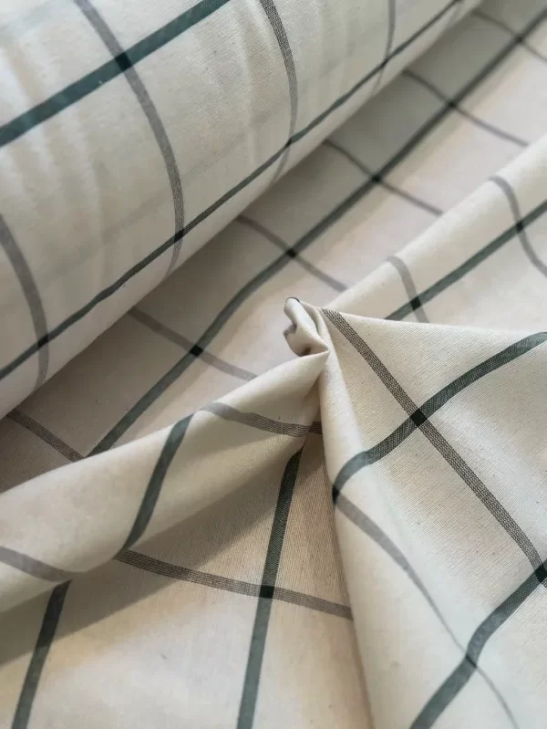 Producto - Mantel Tusor impermeable verde y negro