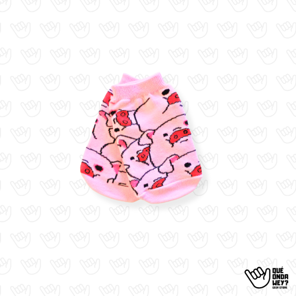 Producto - Soquetes Infantiles Cerditos Rosados