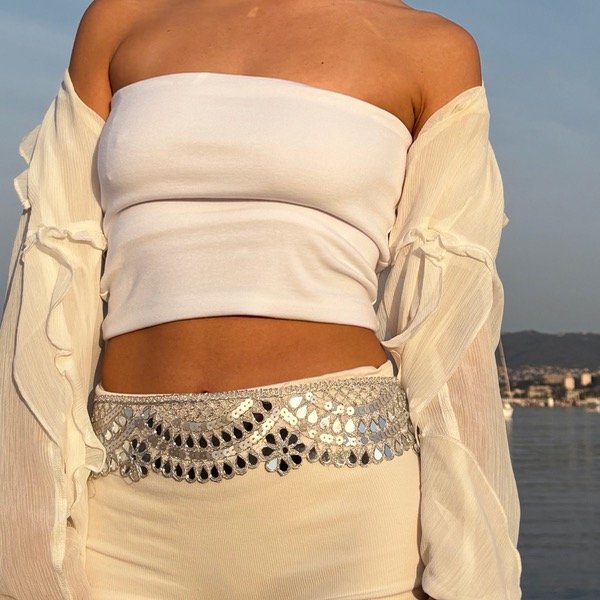 Producto - Cinturón Budapest Plateado