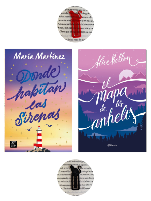 Producto - Donde habitan las sirenas + Mapa de los anhelos (Separadores de Regalo)