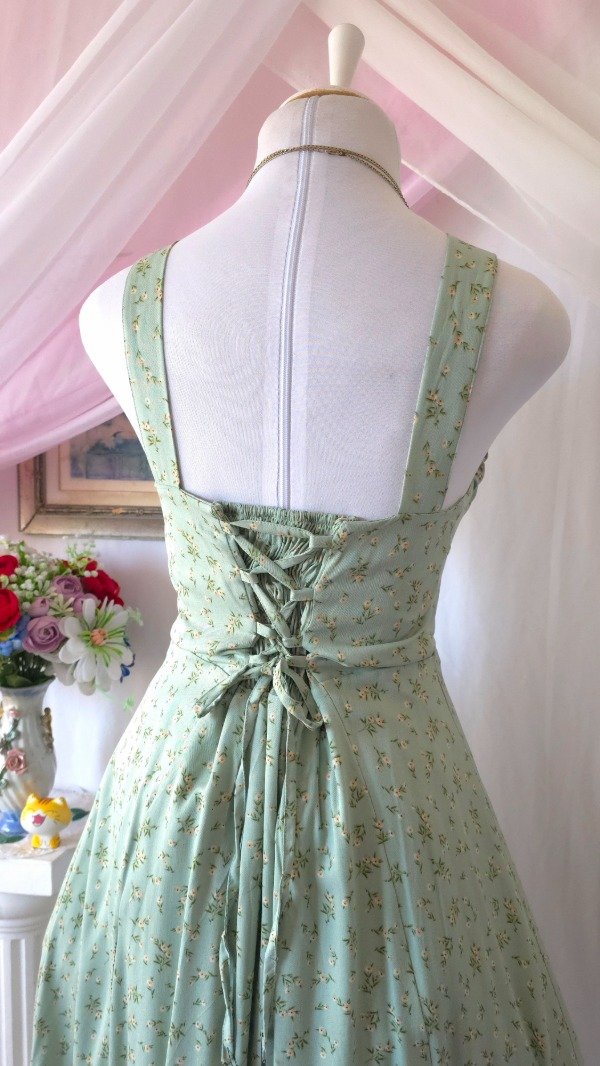 Producto - Vestido Sonia Verde Suave Estampado! IMPORTADO NUEVO - 4