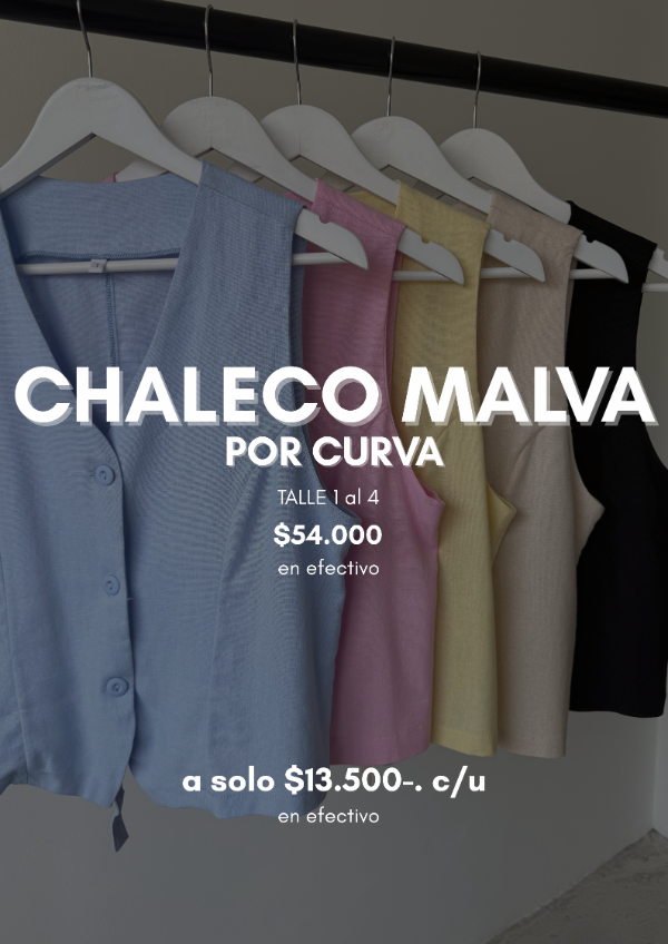 Producto - Chaleco MALVA - Celeste - 4