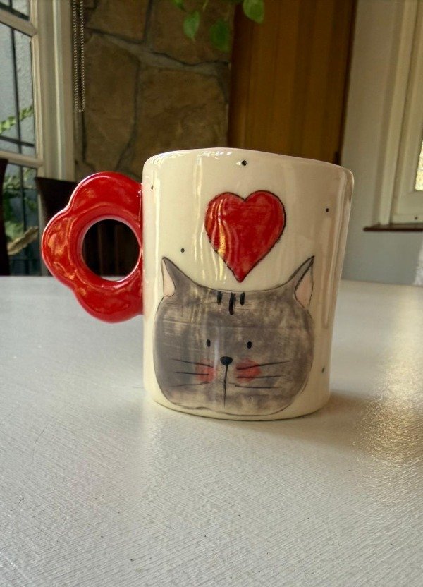 Producto - Taza Valentine gatito
