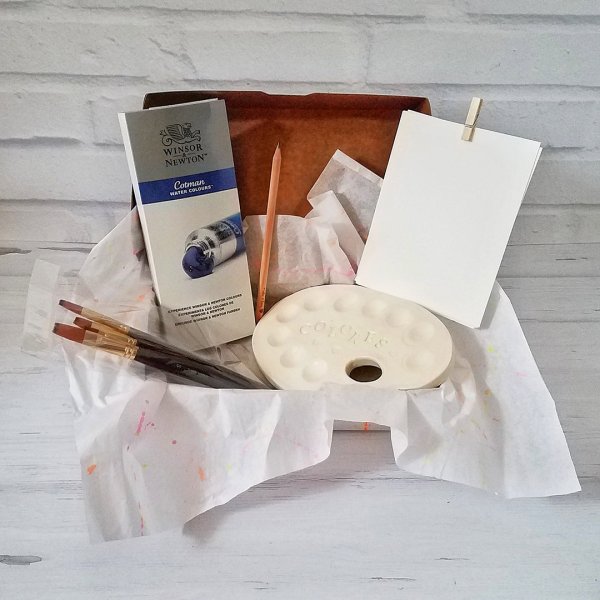 Kit de acuarelas para principiantes - Belu Sanchis Arte