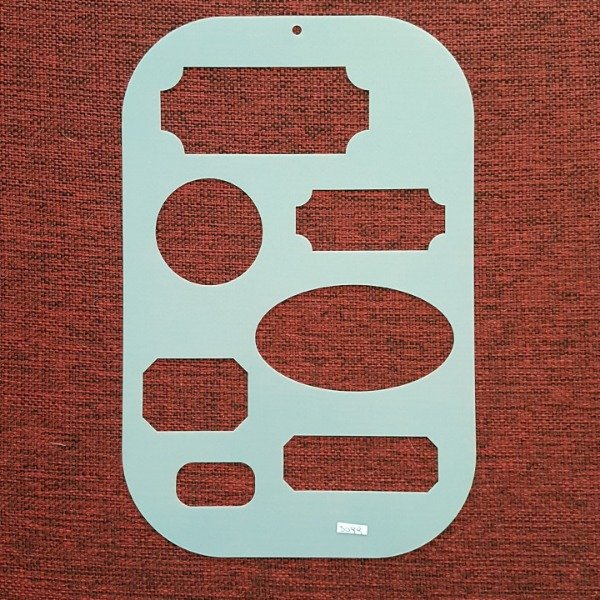 Producto - Stencil - 20 x 30 cm - Cod. 5099
