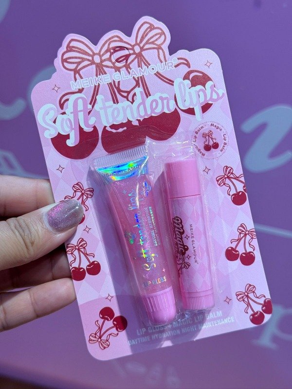 Producto - Kit labios cerecita Bálsamo + Gloss