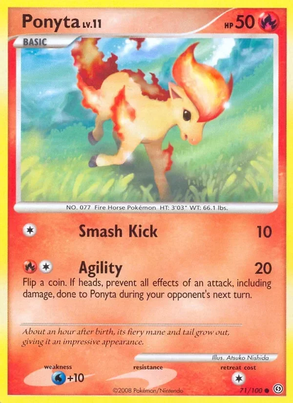 Producto - Ponyta (71/100) [Diamond and Pearl: Stormfront]