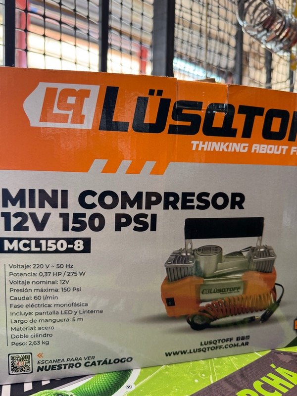 Producto - MINI COMPRESOR LUSQTOFF