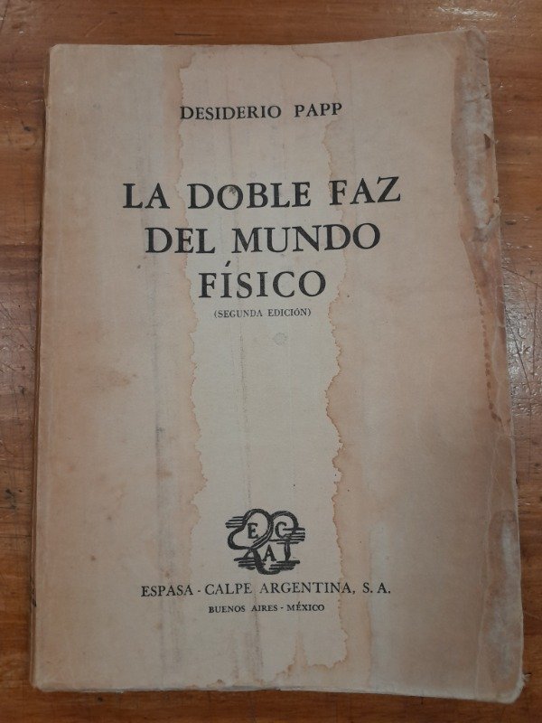 Producto - La doble faz del mundo FG - Desiderio Papp