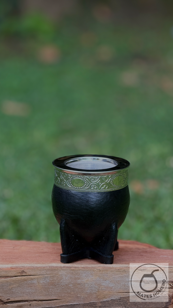 Producto - MATE DELUXE NEGRO ABSTRACTO