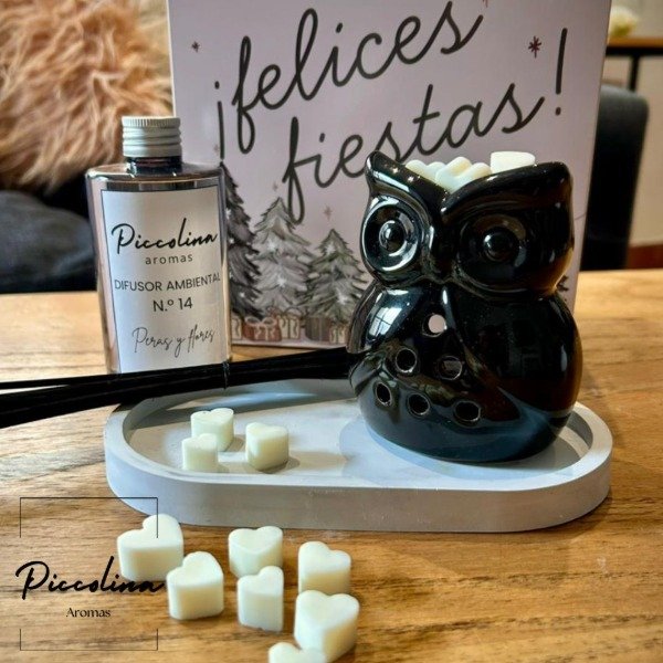 Producto - Set Hornito Buho y Difusor