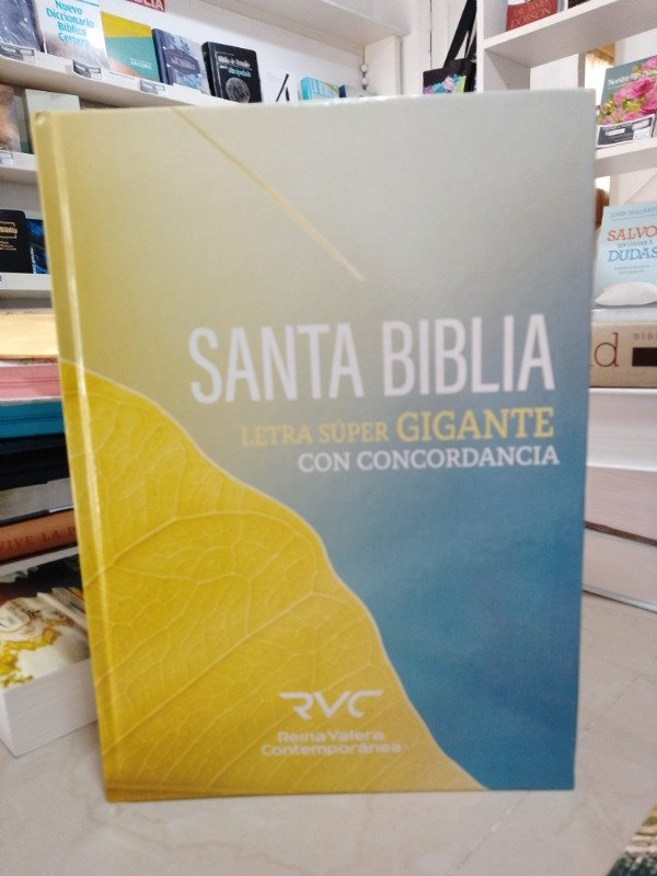 Producto - Biblia LETRAS super GIGANTES Tapa Dura RVC Traduccion Contemporanea