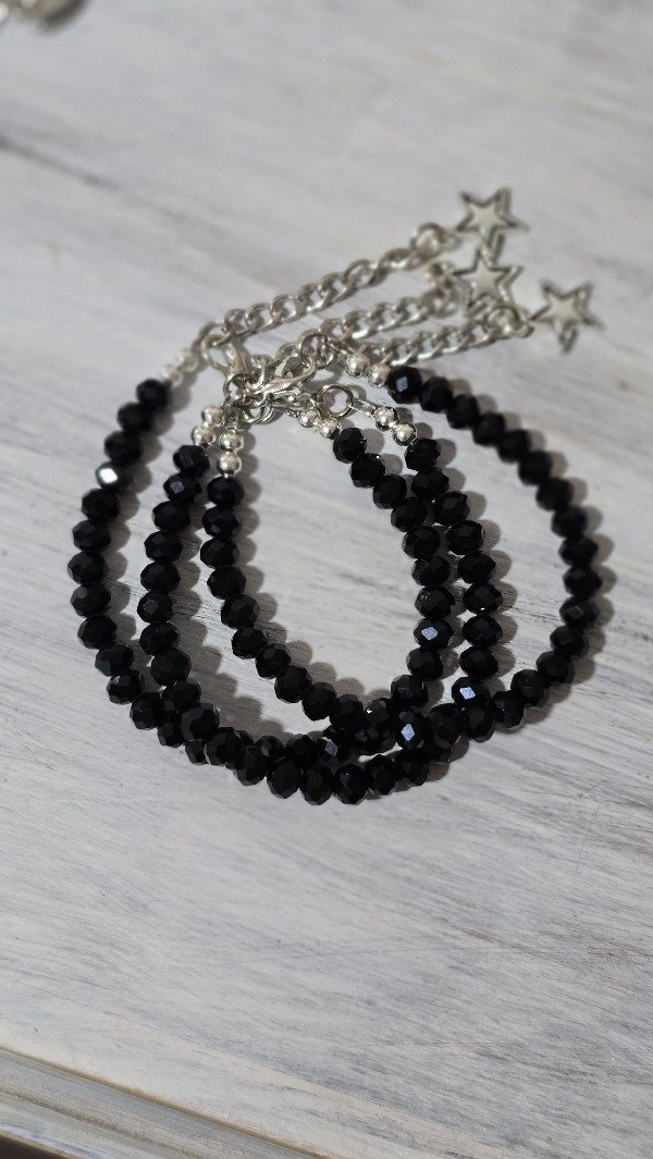 Producto - Pulsera cristal de roca negro