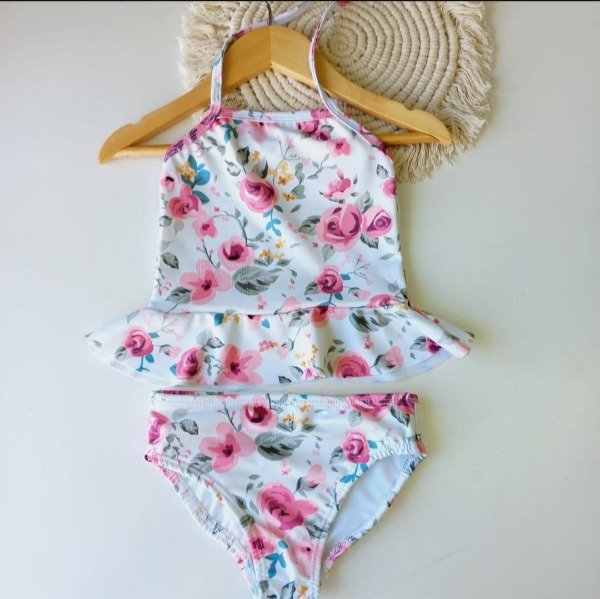 Producto - MALLA BIKINI - FLORES [BLANCO]