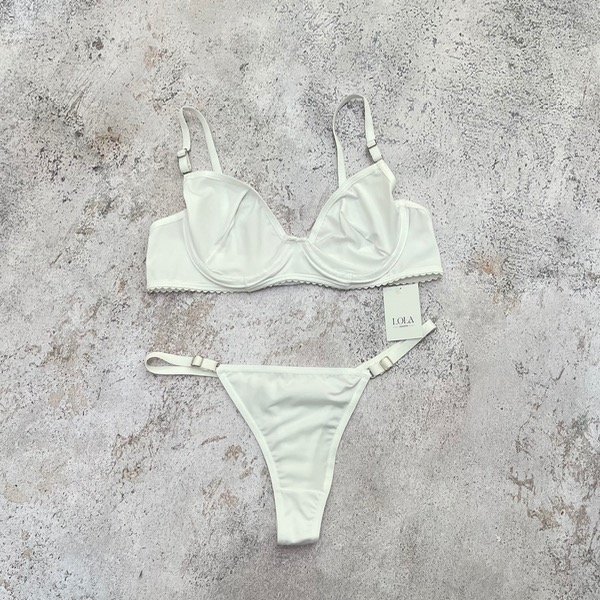 Producto - Conjunto microfibra con aro 816 Blanco