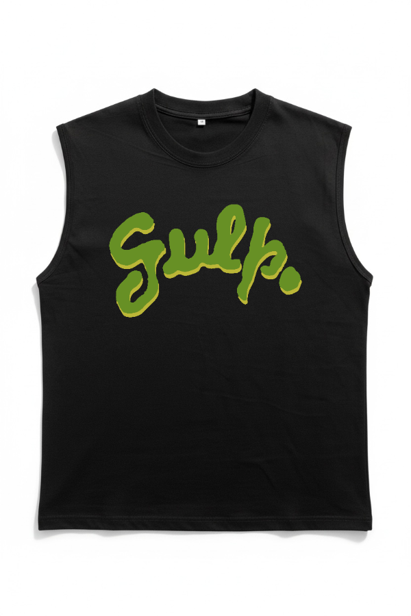 Producto - Remera Sin Mangas Negra - Gulp II
