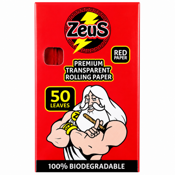 Producto - PAPELILLO ZEUS 1 1/4 CELULOSA ROJO