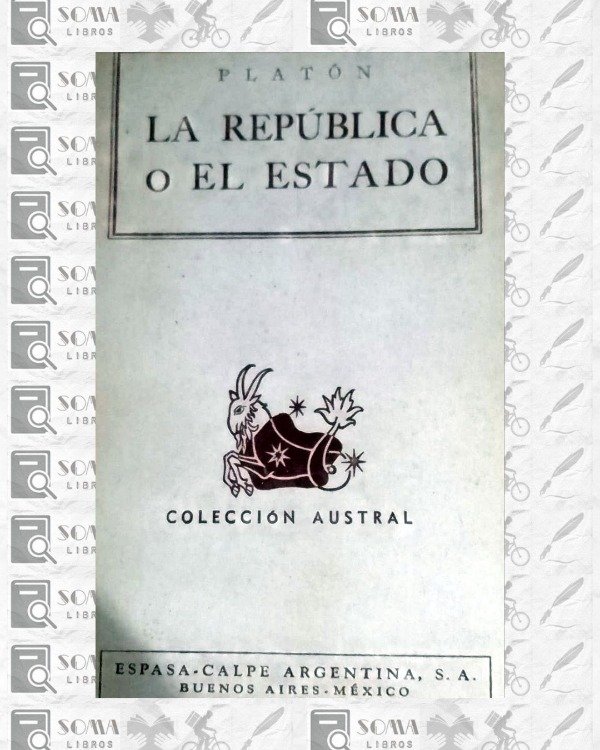 Producto - La república o el Estado - Platón
