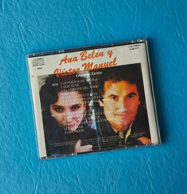 Producto - ANA BELEN Y VICTOR MANUEL ''Grandes Exitos'' (CANADÁ) - 1