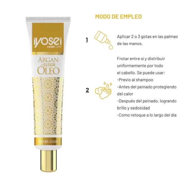 Producto - ÓLEO DE ARGAN ELIXIR - TEXTURA LIGERA - 30 ml. - 2