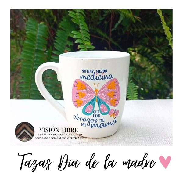 Producto - Tazas bombé día de la madre - 1