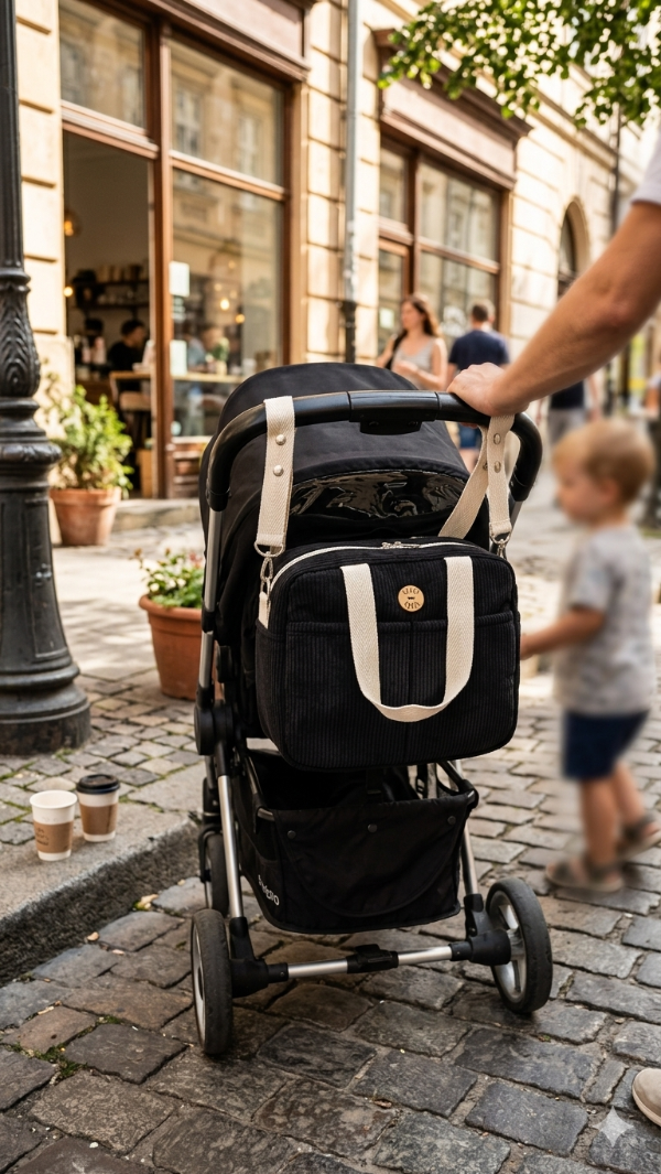 Producto - Organizador ferrara corderoy negro