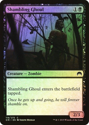 Producto - Shambling Ghoul #119 Foil  Magic Origins