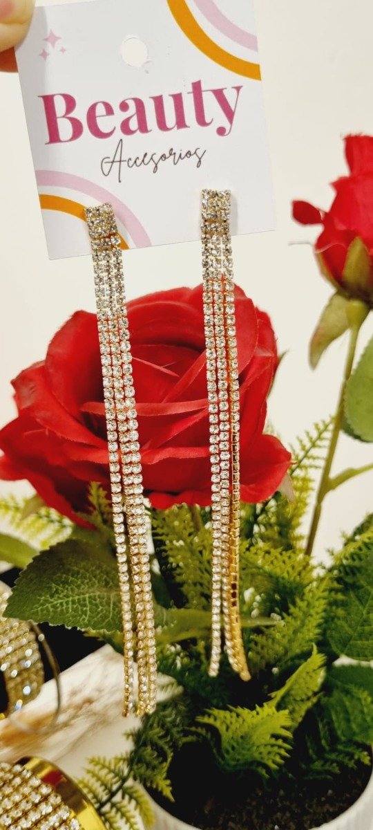 Producto - Aros Colgantes Dorados
