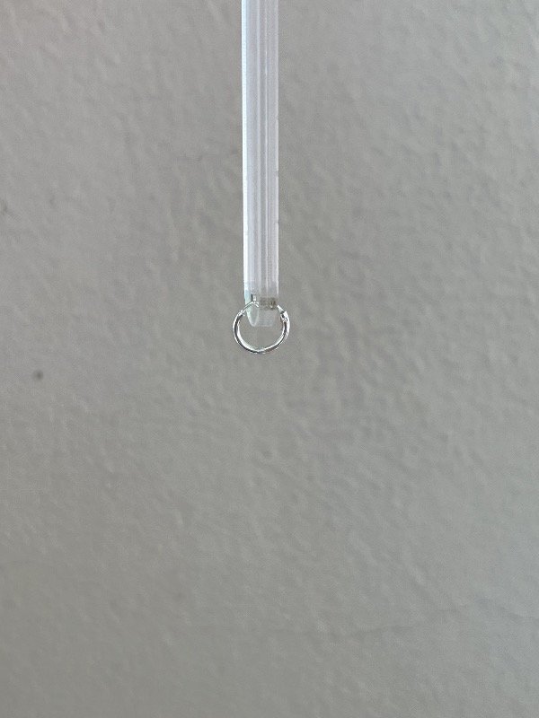 Producto - Argollita individual lisa fina 0,6cm