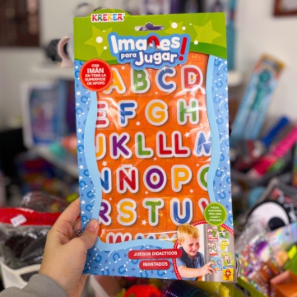 Producto - Imanes para jugar Aprendamos el ABC Kreker 5995