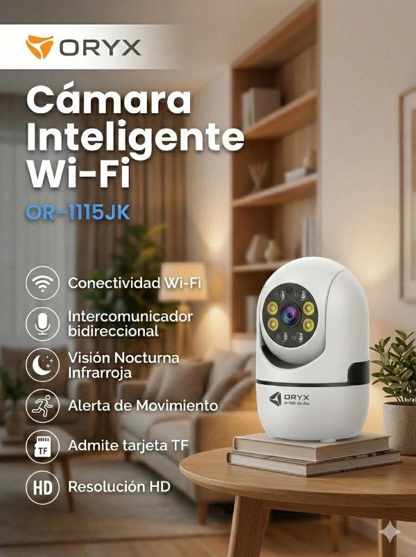Producto - CÁMARA INTERIOR WIFI HD APP GRATUITA