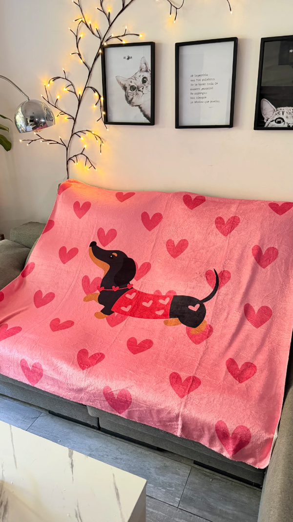 Producto - Manta perrito salchicha