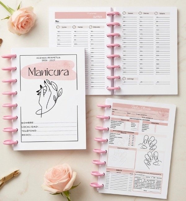 Producto - Interior - AGENDA MANICURA