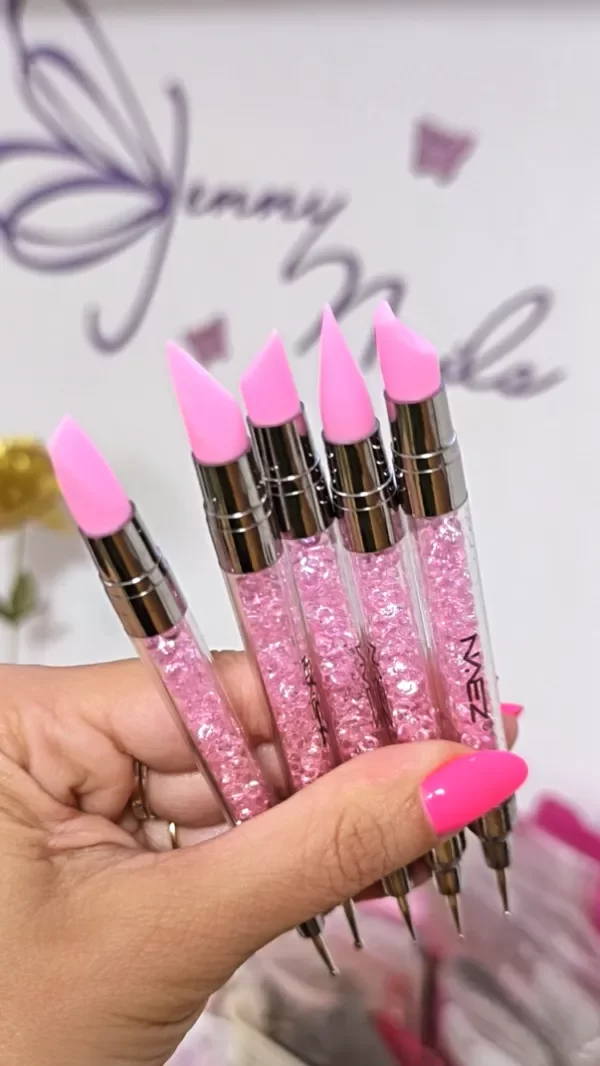 Producto - Pinceles de Silicon goma más 5 puntas dotting