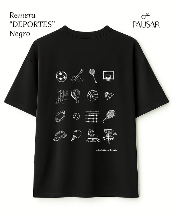 Producto - Remera Deportes Oversized