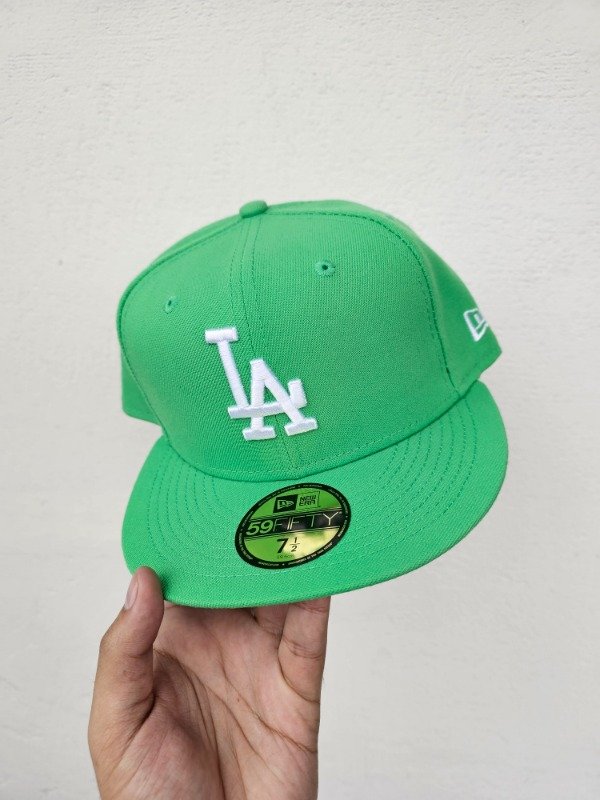 Gorra Los angeles dodgers 59fifty 7 1/2 green apple